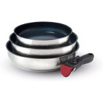 Batterie de cuisine qulinart by brandt - 4 pi�ces po�les anti - adh�sives 20 - 26 cm