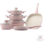Batterie de cuisine royal swiss ® - batterie de cuisine forged - 10 pièces - avec couvercles en verre ... Batterie de cuisine royal swiss ® - batterie de cuisine forged - 10 pièces - avec couvercles en verre ...