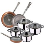 Batterie de cuisine san ignacio - pk3132 - set batterie 8 pieces + set 3 poeles 18 / 20 / 26 cm Batterie de cuisine san ignacio - pk3132 - set batterie 8 pieces + set 3 poeles 18 / 20 / 26 cm