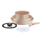 Batterie de cuisine - tefal - delight - 6 pi�ces - rev�tement antiadh�sif - induction compatible