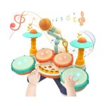 Batterie enfant kit de batterie jazz enfants jouet de tambour de musique pour bebe 1 - 3 cadeau danniversaire ...