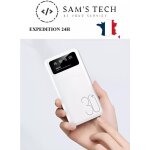 Batterie externe portable charge rapide power bank 20000mah 2 usb usb c