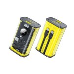 Wekome wp - 345 power bank 10000 mah - batterie externe jaune usb - c �cran led