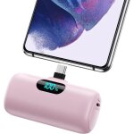 Batterie externe usb c 5000mah15w 3. 0a charge rapide chargeur portable mini power bank avec �cran lcd ...