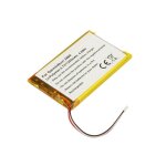 Batterie gps pour garmin nuvi 2460 li - polymer 3. 7v 1250mah 4. 6wh