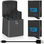 Batterie - hero13 - enduro - 2100mah - lithium ion - chargeur 3 canaux