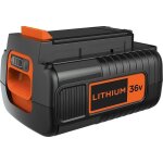 Batterie lithium 36 v 2 ah compatible avec tous les outils black + decker 36 v sans effet m�moire faible ...