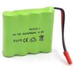 Batterie nimh rechargeable - yunique green - clean - power - 48v 2400mah (4xaa) - connecteur jst - compact ...
