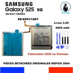 Batterie originale samsung eb - bs931aby galaxy s25 5g 4000mah sm - s931b / ds oem