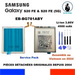 Batterie originale samsung galaxy s20 fe 5g sm - g781 eb - bg781aby genuine 4500mah Batterie originale samsung galaxy s20 fe 5g sm - g781 eb - bg781aby genuine 4500mah
