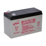 Batterie plomb etanche enersys np7 - 12 petites cosses - 12v 7ah