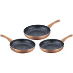 Batterie de poles en pierre cenocco cc - 2001 - 3 pices - tout feux dont induction - anti - adhsif ...
