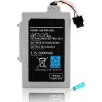 Batterie de rechange 3600 mah 37 v compatible avec manette de jeu wii u