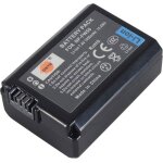 Batterie de rechange compatible avec np - fw50 et sony zv - e10 rx10 iv alpha