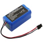 Batterie de remplacement pour aspirateur robot 360 s5 li - ion 144v 2600mah noir / bleu