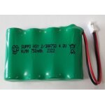 Batterie - suppo hsy - 2 / 3aa750 - 4. 8v - nimh - 750 mah