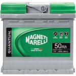 Batterie vehicule quantum energy batterie de voiture magneti marelli 50 ah 12 v 450 a en1 pour bo�tier ...