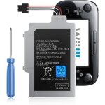 Batterie wii u 3600mah - haute capacit� - compatible avec nintendo wii u gamepad wup - 010 wup - 002 ...