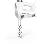 Batteur - bosch clevermixx - 400w - 4 vitesses + pulse - 2 fouets + 2 ptrisseurs inox
