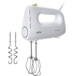 Batteur �l�ctrique - braun - hm1100wh multimix 1 - 450 w - 4 vitesses + turbo - blanc