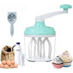 Batteur  main - einnenffer - multifonctionnel - 1200 ml - antidrapant - rapide et silencieux