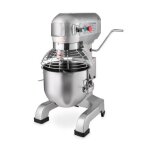 Batteur m�langeur 20l - 750w - 3 vitesses - inox - 220v - batteur plat crochet p�trisseur fouet