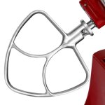 Batteur plat en acier inoxydable pour robot p�tissier kitchenaid � t�te inclinable 45 - 5 litres compatible ...