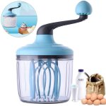 Batteur  ?ufs manuel  manivelle mlangeur multifonction en plastique utile pour cuisine salle  manger ...