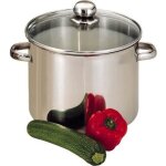 Baumalu traiteur inox + couvercle verre - 24 cm