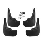 Bavettes garde boue pour fiat ducato e - ducato 2014 - 2025 avant&arrire plastique