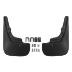 Bavettes garde boue pour fiat ducato e - ducato 2014 - 2025 avant plastique noir 2x