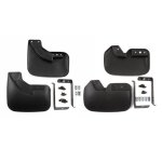 Bavettes garde boue pour ford transit e - transit 2014 - 2025 avant &arrire noir 4x