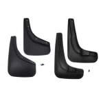 Bavettes garde boue pour skoda yeti 2010 - 2017 avant et arri�re plastique noir 4x