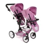 Bayer chic - 690 - 62 - 2000 - poussette de poupee linus duo poussette de poupee jumelle pour enfants ...