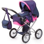 Bayer poussette landau pour poupe city star licorne bleu et rose vif rglable avec un sac  bandoulire ...