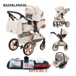 Bazarland30. poussette 3 en 1 bébé combinée siège - auto nacelle trio réversible réglable haute qualité ... Bazarland30. poussette 3 en 1 bébé combinée siège - auto nacelle trio réversible réglable haute qualité ...