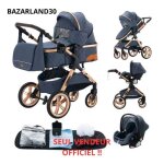 Bazarland30. poussette 3 en 1 bébé combinée siège - auto nacelle trio réversible réglable haute qualité ... Bazarland30. poussette 3 en 1 bébé combinée siège - auto nacelle trio réversible réglable haute qualité ...