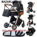 Bazarland30. poussette 3 en 1 bb combine sige - auto nacelle trio rversible rglable haute qualit ...