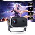 Bazarland30 videoprojecteur 360rotating jimveo mini retroprojecteur portable 13000l fhd1080p wifi6 bluetooth ...