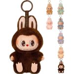 Marque bb angell labubu porte cl monsters peluche jouet kawai cadeau de collection 1 alleatoire dans ...