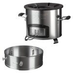 Bbq#boss four - fuse avec power ring argent four de camping rchaud de camping bois charbon bbq four ...