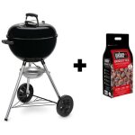 Bbq weber original kettle e - 4710 - noir + sac briquettes Bbq weber original kettle e - 4710 - noir + sac briquettes