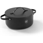 Be living essential faitout � 24 cm avec couvercle casserole c�ramique antiadh�sive sans pfas compatible ...