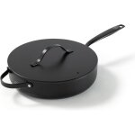 Be living essential sauteuse � 28 cm avec couvercle po�le c�ramique antiadh�sive sans pfas compatible ...