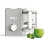 Beaba, babycook express, robot bébé, 4 en 1 mixeur - cuiseur, gris velours Beaba, babycook express, robot bébé, 4 en 1 mixeur - cuiseur, gris velours
