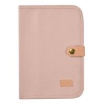 Beaba, protège carnet de santé canvas rose poudré Beaba, protège carnet de santé canvas rose poudré