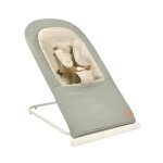 Baba, transat pliable, 3 inclinaisons en 1 bouton, ultra compact et fin, eazy relax - lichen