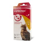 Beaphar ? fiprotec 50 mg ? solution spot - on pour chats ? 1 pipette de 050 ml