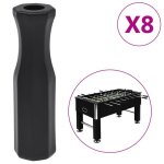Pi�ces et accessoires pour tables de baby - foot - vidaxl - contemporain - noir - abs - pour tige �16 ...