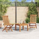 Beau chaises dextérieures - chaises pliables de jardin lot de 2 bois de teck solide47x60x89 cm mode665423 ... Beau chaises dextérieures - chaises pliables de jardin lot de 2 bois de teck solide47x60x89 cm mode665423 ...